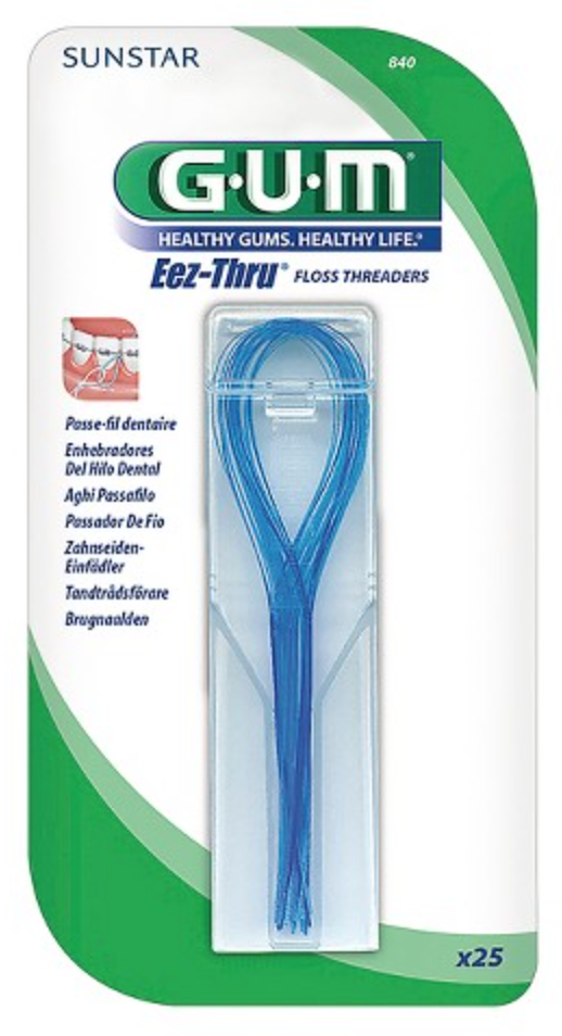 Flossing with braces Kaplin Orthodontics